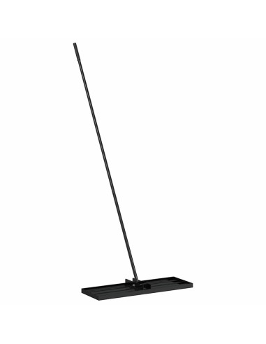 Rastrello da Giardino Nero Acciaio verniciato a polvere