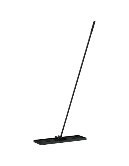 Rastrello da Giardino Nero Acciaio verniciato a polvere