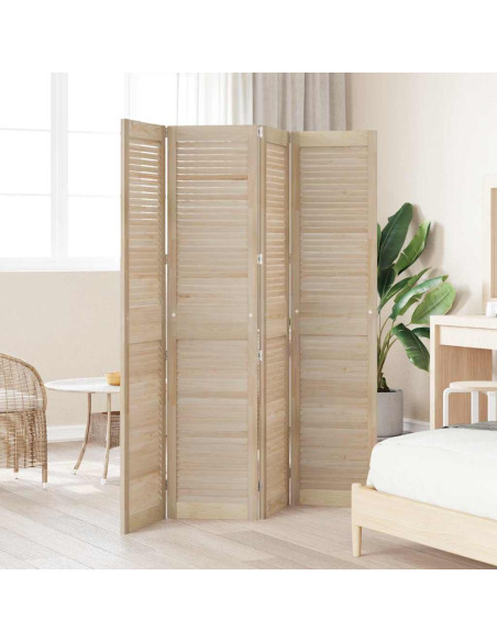Porte per Armadi Other 4 pcs Marrone 170 x 39.5 x 2.1 cm