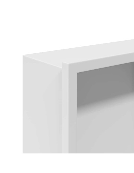 Nicchia per doccia Bianco 90 x 30 x 9.5 cm Acciaio inossidabile