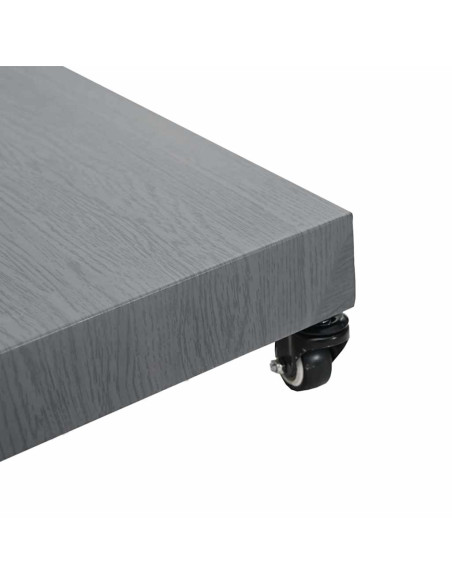 Basi per ombrelli da esterno Legno scuro 45 x 45 x 32 cm