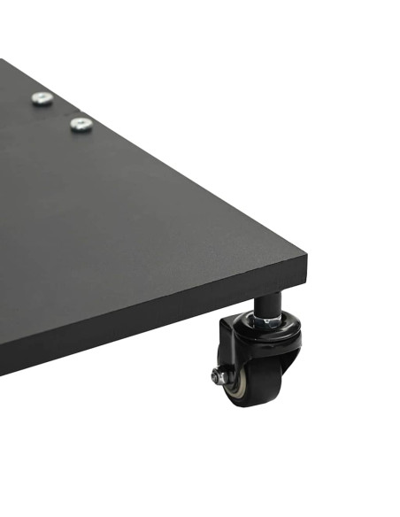 Basi per ombrelli da esterno Nero 45 x 45 x 31.5 cm Acciaio