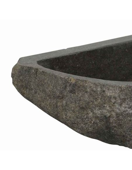Lavabo ad angolo sospeso Grigio (30-37) x (30-37) x 12 cm