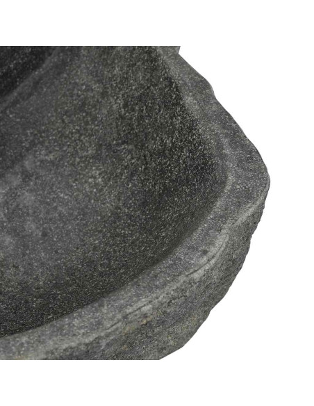 Lavabo a parete Grigio (38-45) x (30-35) x 15 cm