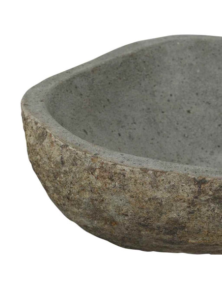 Lavabo Grigio chiaro (46-52) x (35-40) x 15 cm Pietra di Fiume