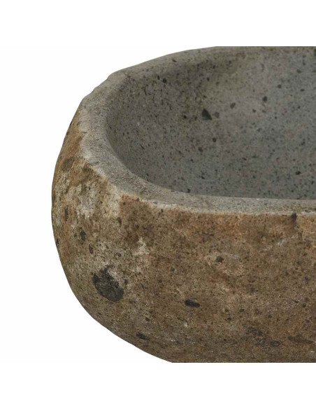 Lavabo Grigio chiaro (30-37) x (25-30) x 12 cm Pietra di Fiume