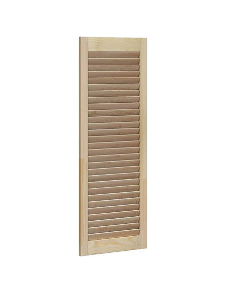 Porta per Armadio Naturale 110 x 2,1 x 39,5 cm Pino massello