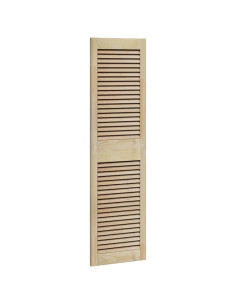 Porta per Armadio con porta 2 pcs Naturale 140.5 x 2 x 59.5 cm