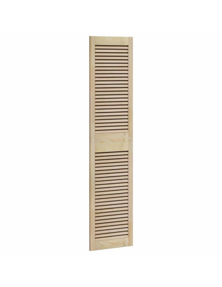 Porte per Armadi Altro 2 pcs Marrone 170 x 39.5 x 2.1 cm