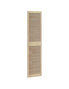 Porta per Armadio Naturale 201 x 2,1 x 49,5 cm Pino massello