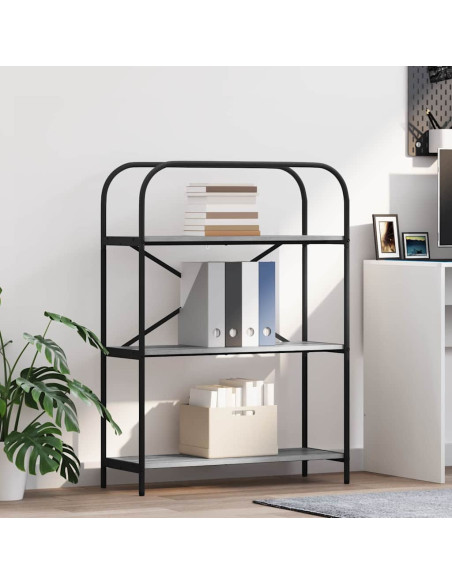 Libreria Grigio sonoma 80 x 30 x 109 cm Legno multistrato