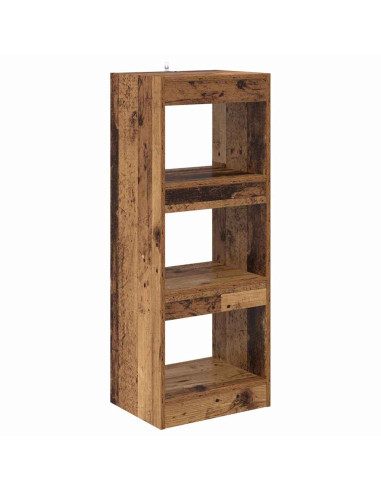 Armadio per Libri Legno vecchio 40 x 30 x 103 cm