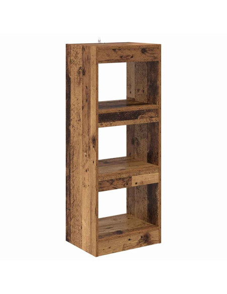 Armadio per Libri Legno vecchio 40 x 30 x 103 cm