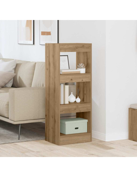 Armadio per Libri rovere artigianale 40 x 30 x 103 cm