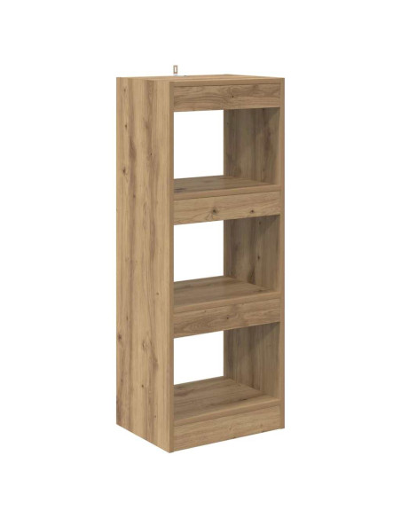Armadio per Libri rovere artigianale 40 x 30 x 103 cm