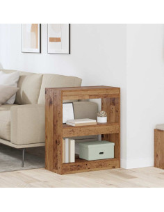 Armadio per Libri Legno vecchio 60 x 30 x 72 cm 2