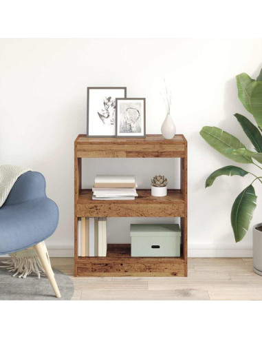 Armadio per Libri Legno vecchio 60 x 30 x 72 cm