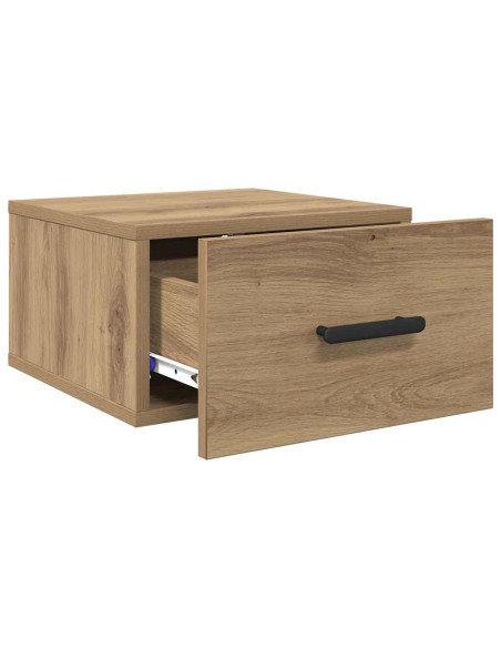 Armadio da Notte 2 pcs rovere artigianale 35 x 35 x 20 cm