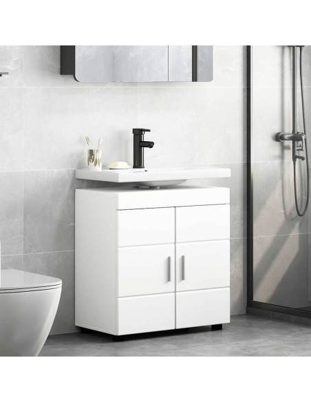 Set di Armadi da Bagno TULUM Bianco 60 x 34 x 63 cm