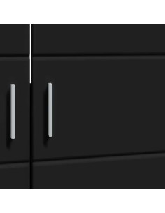 Set di Armadi da Bagno TULUM Nero 60 x 34 x 63 cm 2