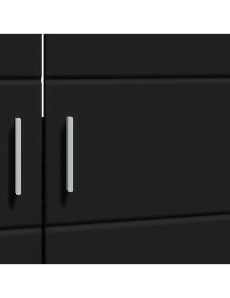 Set di Armadi da Bagno TULUM Nero 60 x 34 x 63 cm