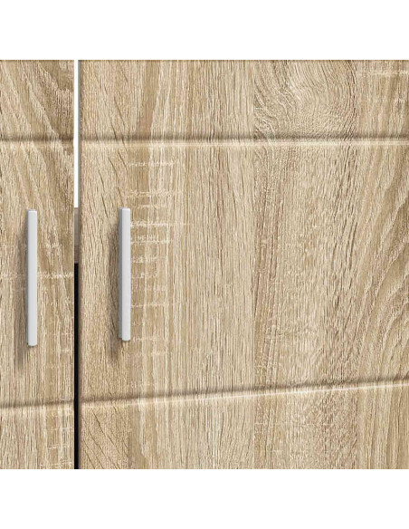 Mobile per lavabo da bagno rovere sonoma 60 x 34 x 63 cm