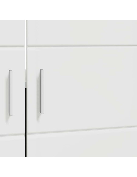 Set di Armadi da Bagno TULUM Bianco Lucido 60 x 34 x 63 cm