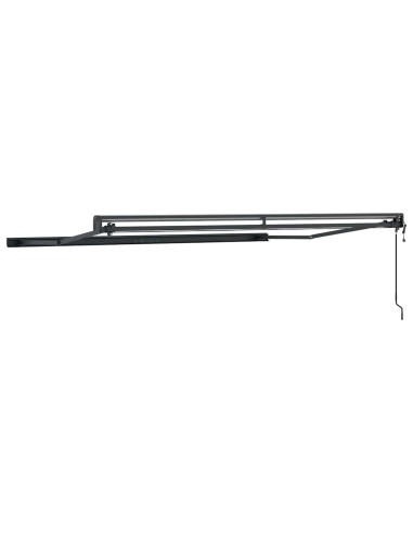 Tenda da Sole Antracite 3 x 2,5 m Metallo