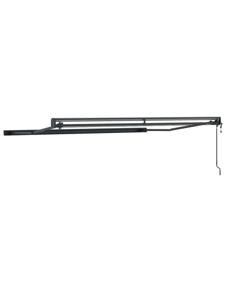 Tenda da Sole Antracite 3,5 x 2,5 m Metallo