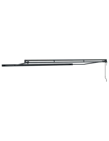 Tenda da Sole Antracite 4,5 × 3 m Metallo