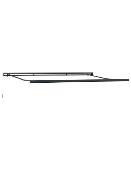 Tenda da Sole Antracite 4,5 × 3 m Metallo