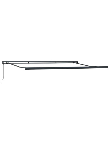 Struttura della tenda Antracite 500 × 300 cm Alluminio
