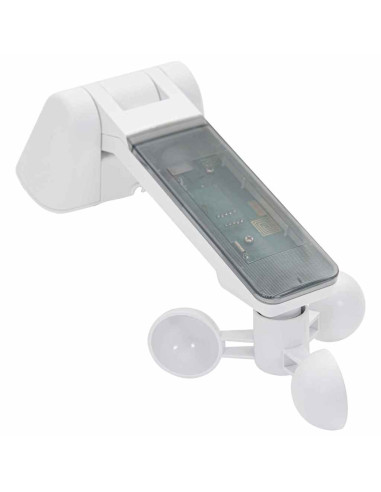 Tenda da Sole Bianco 5 x 3 m Metallo