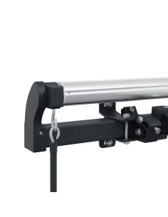 Tenda da Sole Manuale Antracite 5 x 3 m Metallo 2