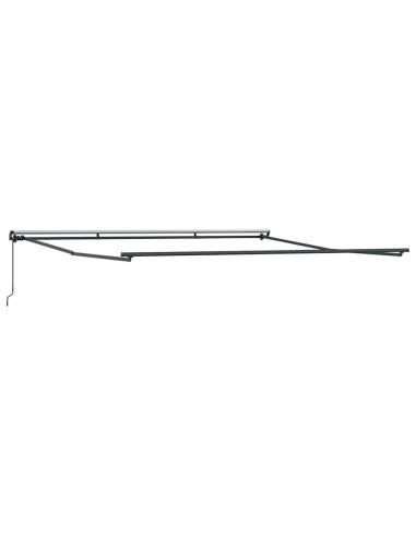 Struttura della tenda Antracite 400 × 350 cm Alluminio