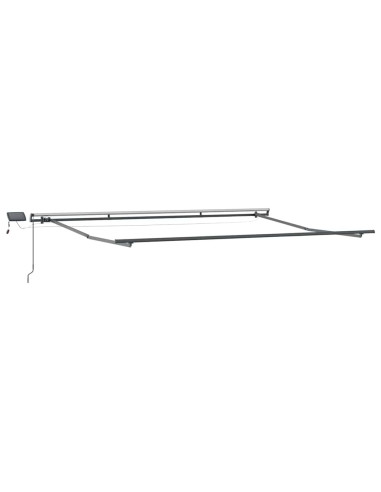 Struttura della tenda Antracite 400 × 300 cm Alluminio