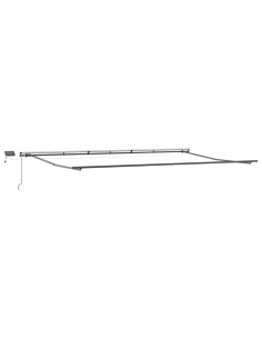Struttura della tenda Antracite 600 × 300 cm Alluminio 2