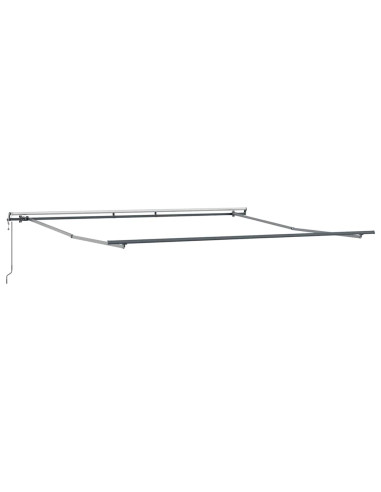 Struttura della tenda Antracite 400 × 350 cm Alluminio