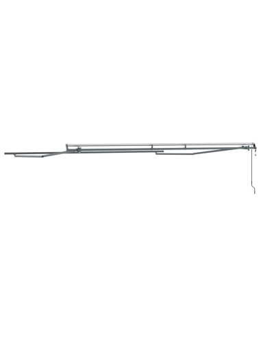 Struttura della tenda Antracite 400 × 350 cm Alluminio