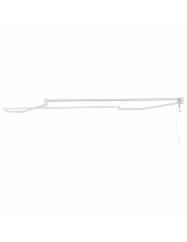 Tenda Retrattile Bianco 300 x 250 cm Alluminio