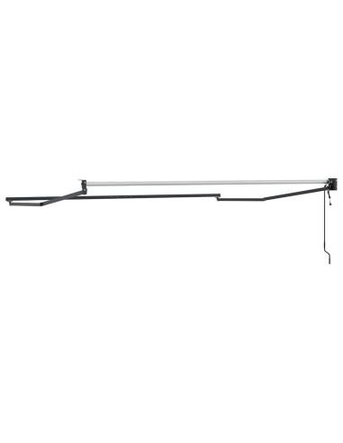 Tenda da Sole Antracite 3,5 x 2,5 m Metallo