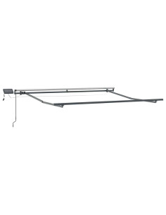 Struttura della tenda con Antracite 3 x 2,5 m Alluminio 2