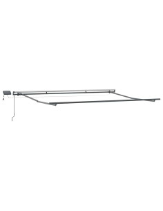 Struttura della tenda Antracite 4,5 x 2,5 m Alluminio 2