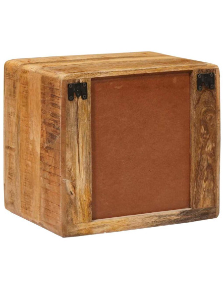 Mobiletto da comodino a parete Marrone 40 x 30 x 36 cm