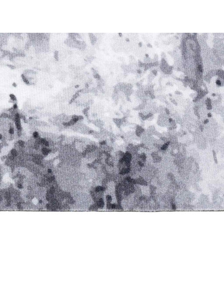 Tappeto da Cucina Grigio 150 x 45 cm Velluto