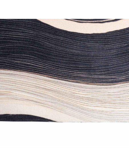 Tappeto da Cucina Nero 150 x 45 cm Velluto