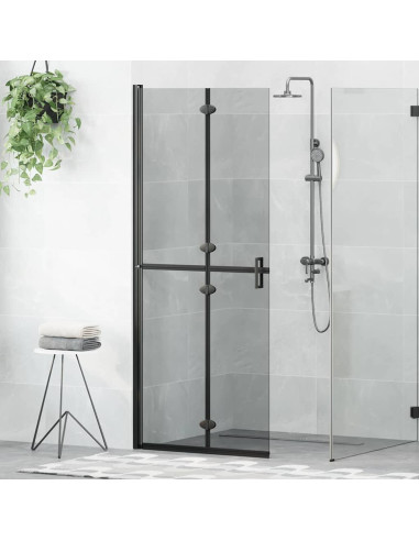 Parete doccia walk-in Nero 90 x 6.5 x 190 cm