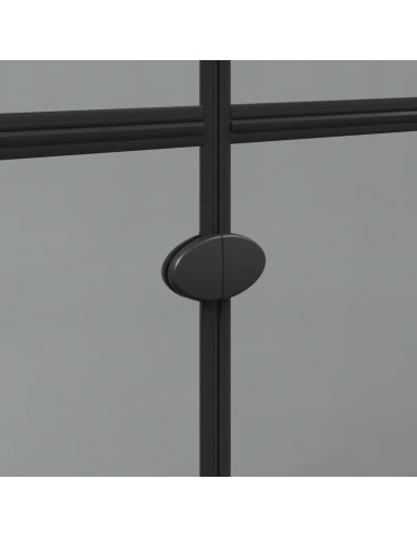 Parete doccia walk-in Nero 90 x 6.5 x 190 cm