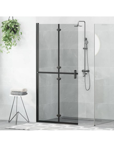 Parete doccia walk-in Nero 90 x 6.5 x 190 cm