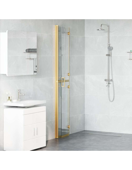 Parete doccia Walk-in Altro Oro e trasparente 70 x 190 cm